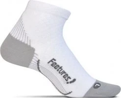 Feetures Plantar Fasciitis Relief Socks | White