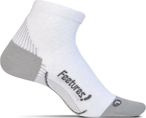 Feetures Plantar Fasciitis Relief Socks | White 3 Feetures Plantar Fasciitis Relief Socks | White