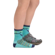 Darn Tough Kids Micro Crew | Lazy Daze Aqua Socks 6 Darn Tough Kids Micro Crew | Lazy Daze Aqua Socks