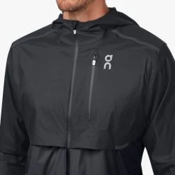 On Running Outerwear Men's Weather Jacket | Black/Shadow