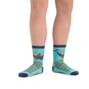 Darn Tough Kids Micro Crew | Lazy Daze Aqua Socks 5 Darn Tough Kids Micro Crew | Lazy Daze Aqua Socks